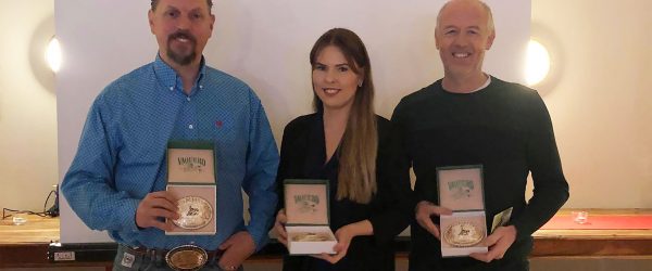 Några av Year End Award vinnarna: Johan Fridberger,Therese Henriksson och Steve Clinch.