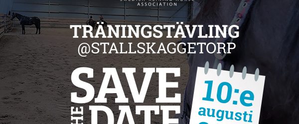 träna på att tävla reining, träningstävling